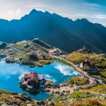 Transfagarasan Balea lake - Balea Lake, is a glacier lake situated at 2,034 m of altitude in the Fgra Mountains, in central Romania, in Crioara, Sibiu County - 14 frame