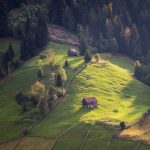 Summer sunrise in Bucovina, Romania